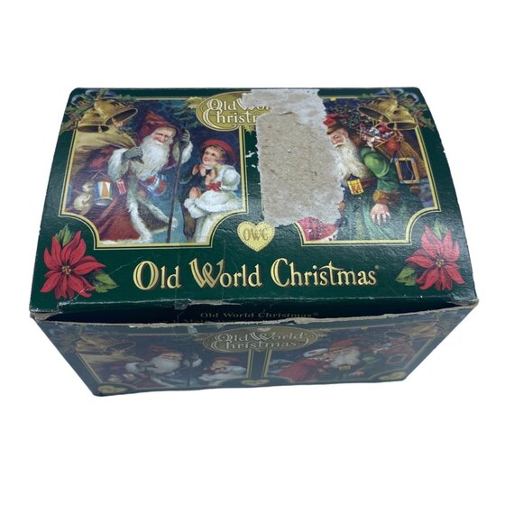 Old World Christmas Glass Eagle In Flight Ornament 2016 Edition Handcrafted FLAW - Picture 9 of 10